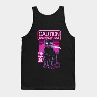 Dangerous cat Tank Top